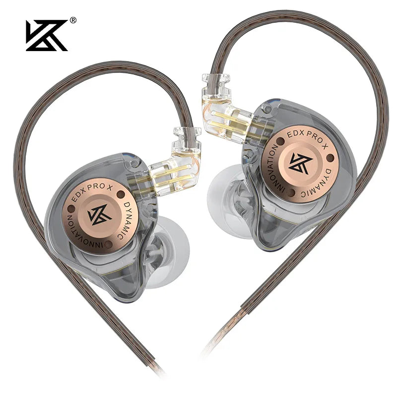 KZ EDX PRO X In Ear Dynamic Drive Earphone HIFI Bass Music Earbud Sport Noise Canceling Headset ZSN ZST ZS10 pro x C12 CRA