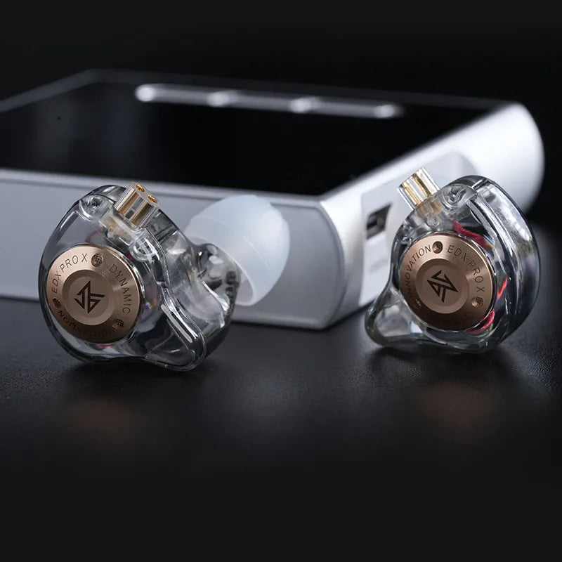 KZ EDX PRO X In Ear Dynamic Drive Earphone HIFI Bass Music Earbud Sport Noise Canceling Headset ZSN ZST ZS10 pro x C12 CRA
