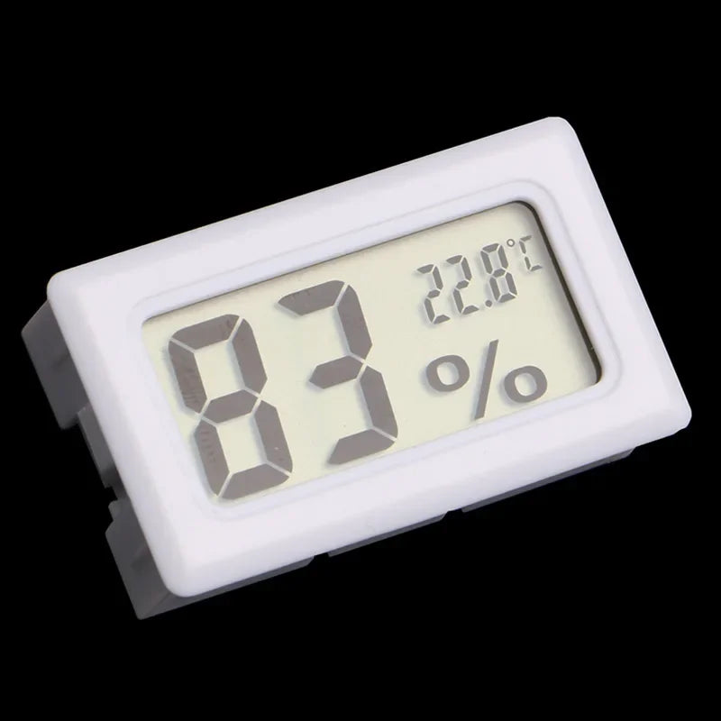 Square Embedded Digital Thermo-Hygrometer for Reptile Terrarium Humidity Box Home Industrial Digital Temperature Humidity Gauge