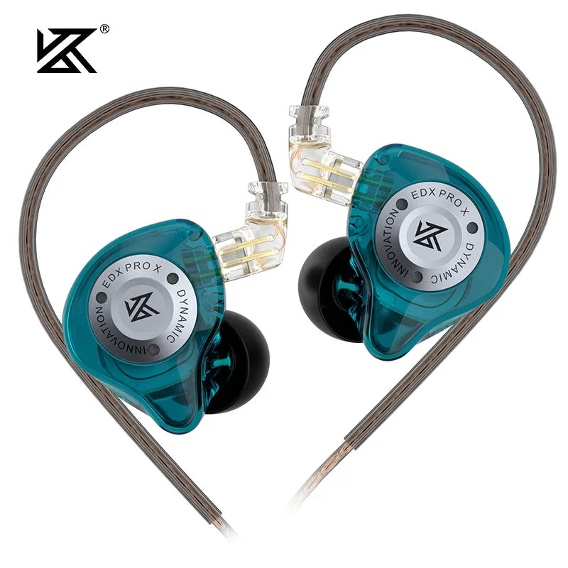 KZ EDX PRO X In Ear Dynamic Drive Earphone HIFI Bass Music Earbud Sport Noise Canceling Headset ZSN ZST ZS10 pro x C12 CRA
