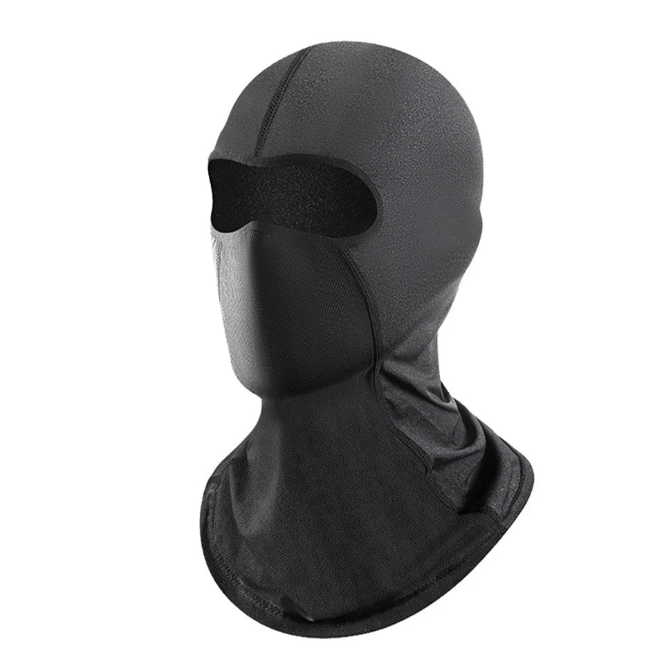 GTUBIKE Motorcycle Balaclava Glasses Face Breathable Quick-Drying Outdoor Cycling Headgear Ice Silk Summer UV Protection Mask