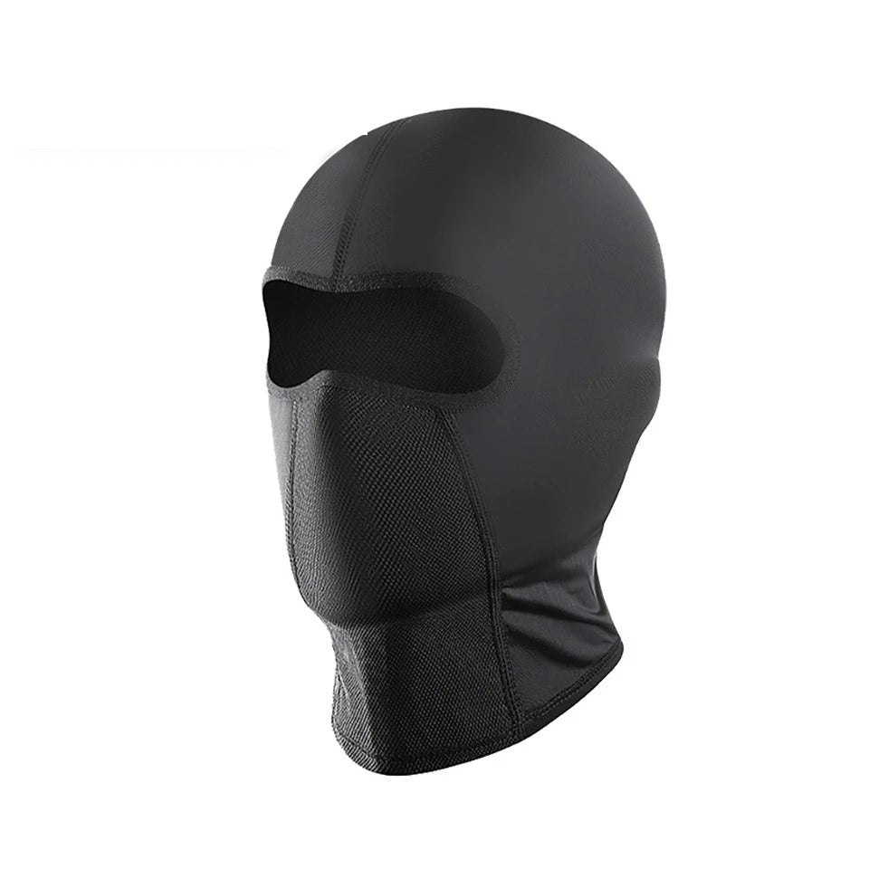 GTUBIKE Motorcycle Balaclava Glasses Face Breathable Quick-Drying Outdoor Cycling Headgear Ice Silk Summer UV Protection Mask