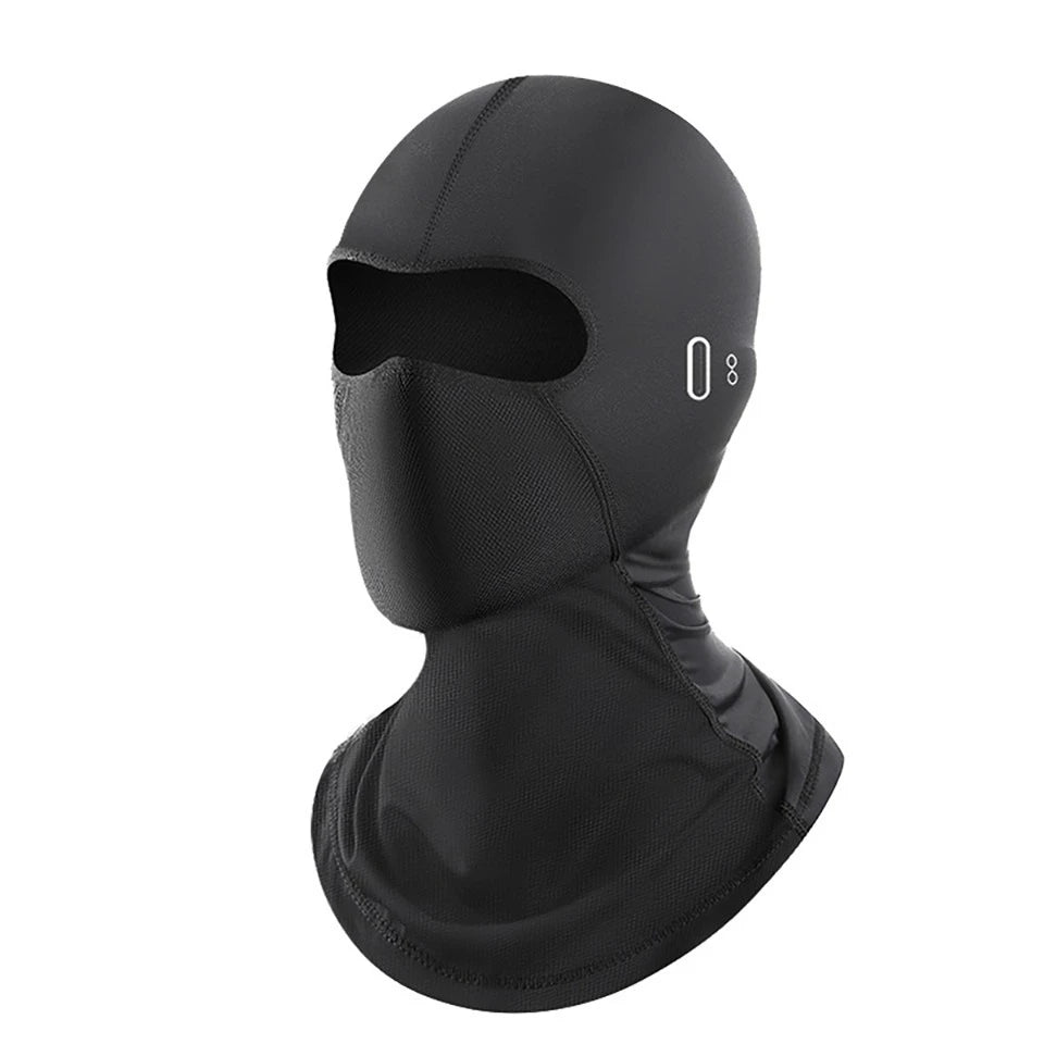 GTUBIKE Motorcycle Balaclava Glasses Face Breathable Quick-Drying Outdoor Cycling Headgear Ice Silk Summer UV Protection Mask