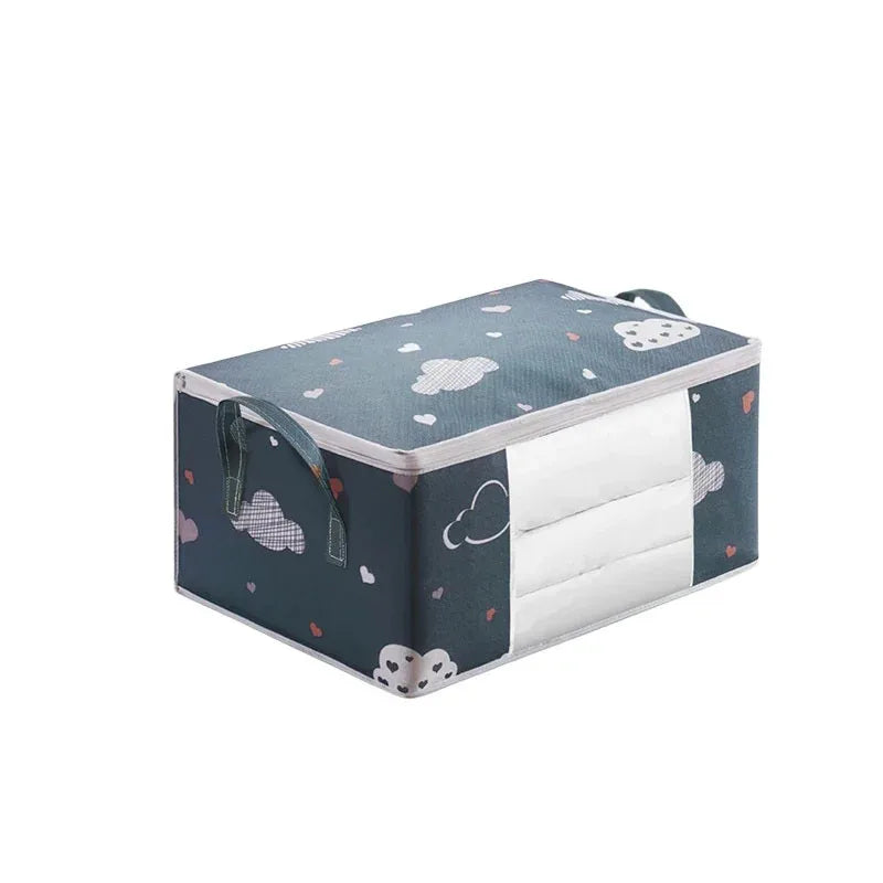 Large Capacity Multi-Purpose Storage Bag with Handles, Dustproof  Moisture-Resistant Odorless Non-Woven Fabric