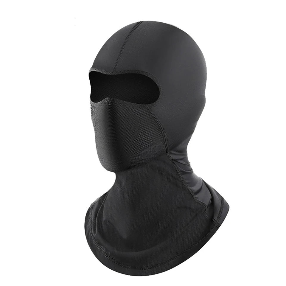 GTUBIKE Motorcycle Balaclava Glasses Face Breathable Quick-Drying Outdoor Cycling Headgear Ice Silk Summer UV Protection Mask